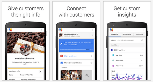 Google My Business Andoird App